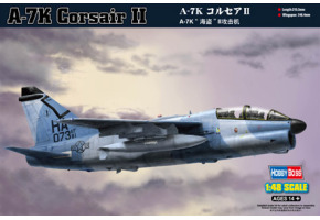 Збірна модель американського штурмовика A-7K Corsair II