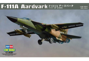 Збірна модель американського бомбардувальника F-111A Aardvark