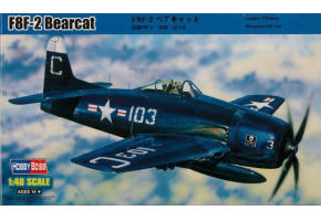 Збірна модель винищувача F8F-2 Bearcat