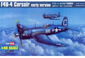 Збірна модель американського винищувача F4U-4 Corsair early version