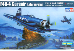Збірна модель американського винищувача F4U-4 Corsair Late Version