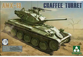 Збірна модель 1/35 Французький легкий танк AMX-13 Chaffee Turret Takom 2063
