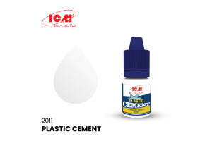 Glue for plastic models 10ml. Plastic cement ICM 2011