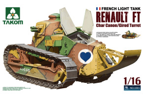 French Light Tank Renault FT char canon/Girod turret