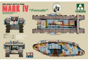 WWI Heavy Battle Tank Mark IV Female