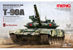 Scale model 1/35 Main battle tank T-90A Meng TS-006