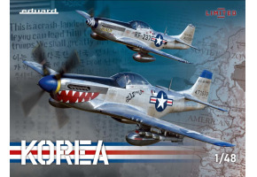 Збірна модель 1/48 Літак North American P-51 Mustang KOREA LIMITED Eduard 11161