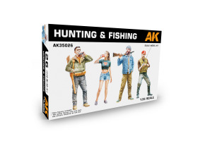 Збірна модель 1/35 Фігури Полювання та Риболовля AK-Interactive AK35026