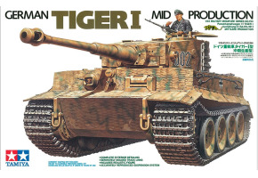 Збірна модель 1/35 Танк Tiger (середина виробництва) Tamiya 35194