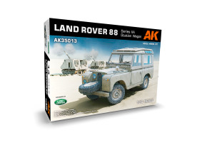 Scale model 1/35 Car Land Rover 88 Series IIA Station wagon AK-interactive AK35013