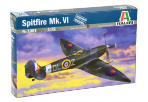 Збірна модель 1/72 Літак Spitfire Mk. VI Italeri 1307