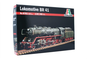 Збірна модель 1/87 Німецький Локомотив BR 41 Italeri 8701