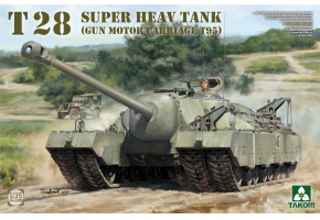 Збірна модель 1/35 Надважкий танк Т28 (самохідна артилерійська установка Т95) Takom 2209