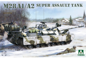 Збірна модель 1/35 Сверхштурмовой танк M28 A1/A2 Takom 2210