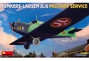 Сборная модель 1/48 Самолет Юнкерс-Ларсен JL.6 (военная служба) МиниАрт 48013