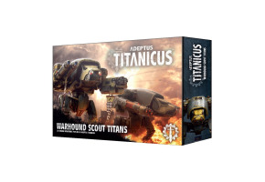 Ігровий набір Warhammer 40000 - ADEPTUS TITANICUS: WARHOUND SCOUT TITANS