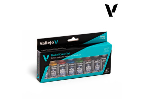 Набір акрилових фарб базовий військовий (Wargames Basics) Vallejo VAL 70260