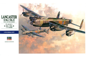 Збірна модель 1/72 Літак Lancaster B Mk.I/Mk.III Hasegawa 00553