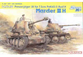 Sd.Kfz.138 Panzerjager 38 fur 7.5cm PaK 40/3 Ausf.H Marder III H