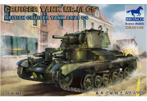 Збірна модель 1/35 Британський танк A9/A9 CS Cruiser Tank Mk.I/I CS Bronco 35149