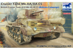 Збірна модель 1/35 Британський крейсерський танк A10 Mk. IA/IA CS Cruiser Tank Mark IIA/IIA CS (Балканська кампанія) Bronco 35151