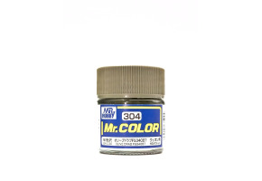 Olive Drab FS34087 semigloss, Mr. Color solvent-based paint 10 ml. (FS34087 Оливково-Коричневий)