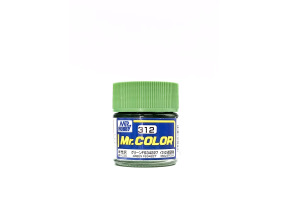 Green FS34227 semigloss, Mr. Color solvent-based paint 10 ml. (FS34227 Зелений напівматовий)