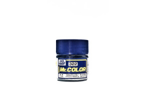Phthalo Cyanne Blue gloss, Mr. Color solvent-based paint 10 ml / Синій глянсовий