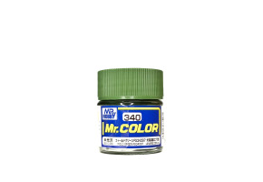 Field Green FS34097 semigloss, Mr. Color solvent-based paint 10 ml / Польовий зелений напівглянсовий