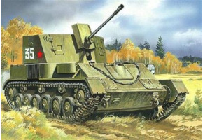 Anti-aircraft self-propelled plant ZSU-37 (1943)