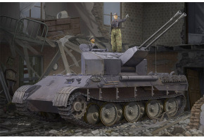 Збірна модель 1/35 Німецький зенітний танк "Пантера" Тип А HobbyBoss 84535
