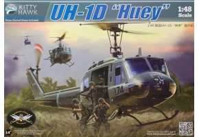 Збірна модель 1/48 Вертоліт UH-1D "Huey" Zimi 80154