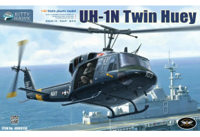 Сборная модель 1/48 Вертолет UH-1N "Twin Huey" Zimi 80158