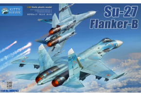 Збірна модель 1/48 Літак Су-27 "Flanker-B" Zimi 80163