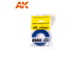 Masking Tape for Curves 6 mm / Гнучка маскувальна стрічка 6 мм