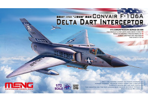 Комплект моделі1/72 перехоплювача Delta Dart  Convair  DS-006 Meng
