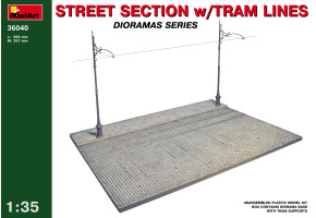 ФРАГМЕНТ ВУЛИЦІ З ТРАМВАЙНИМИ ШЛЯХАМИ