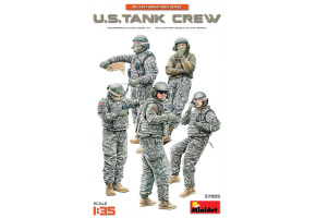 Scale model 1/35 Figures American tank crew MiniArt 37005