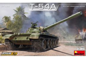 Сборная модель 1/35 Танк Т-54А с интерьером МиниАрт 37009
