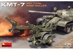 Збірна модель 1/35 Набір мінний трал КМТ-7 середній тип Miniart 37045