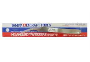 Пінцет HG із закругленими кінчиками Tamiya 74108