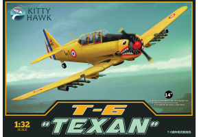 Scale model 1/32 Training aircraft T-6 Texan Harvard II Zimi KH32002