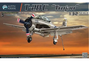 Scale model 1/32 American trainer aircraft T-28C "Trojan" Zimi KH32015