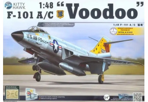 Scale model 1/48 Airplane F-101A/C Voodoo Zimi KH80115