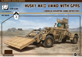 Scale model 1/35 Husky Mk.III VMMD with GPRS (vehicle mine detector) Zimi PH35015