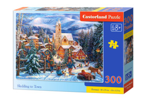Пазл SLEDDING TO TOWN 300 шт