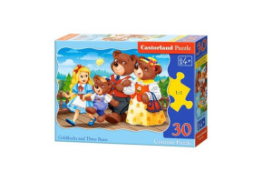 Пазл "Златовласка та три ведмеді" 30 шт