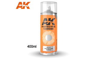 Protective Varnish - Spray 400ml (Includes 2 nozzles) / Лак захисний в аерозолі 400мл