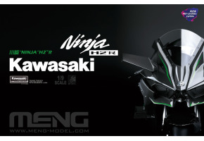 Scale model  1/9 of Kawasaki Ninja H2R (Pre-Colored Edition) Мeng  MT-001s
