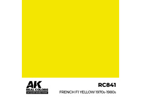 Акрилова фарба на спиртовій основі French F1 Yellow 1970-1980 AK-interactive RC841